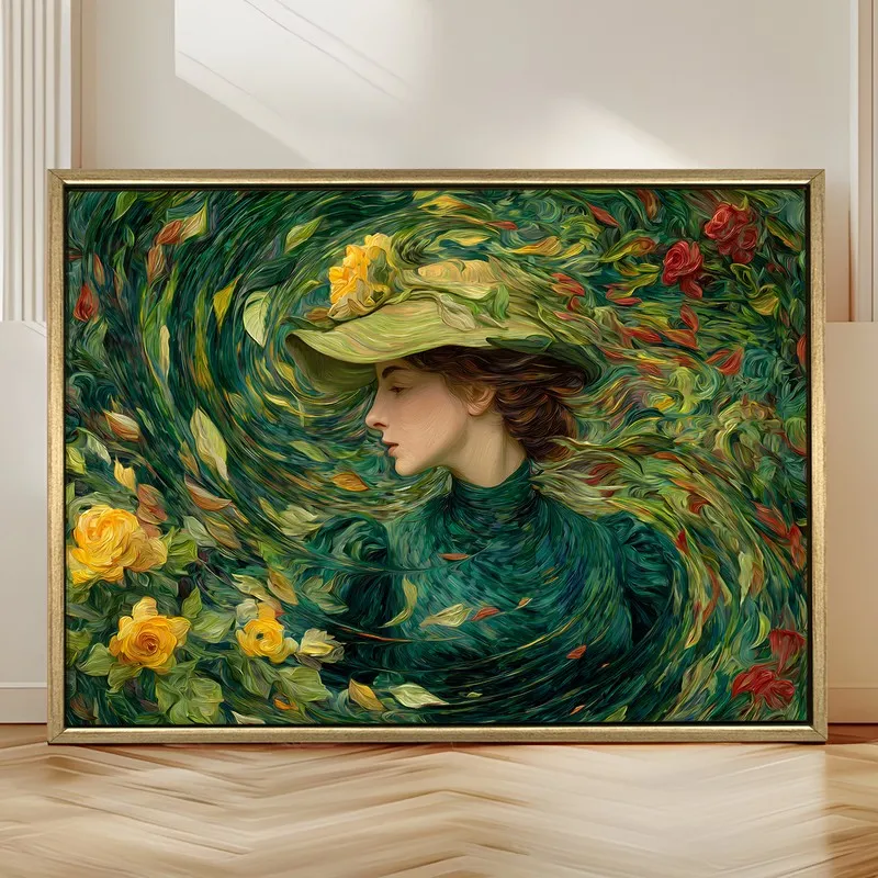 Leaflight Canvas Wall Painting With Frame media 4