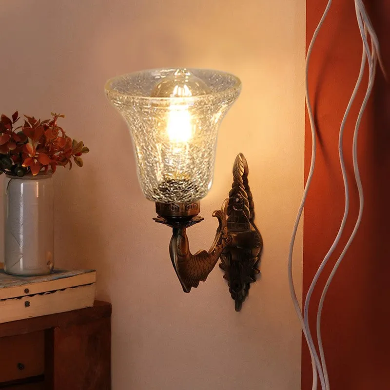 Vintage Crystal Glass Wall Lamp media 3