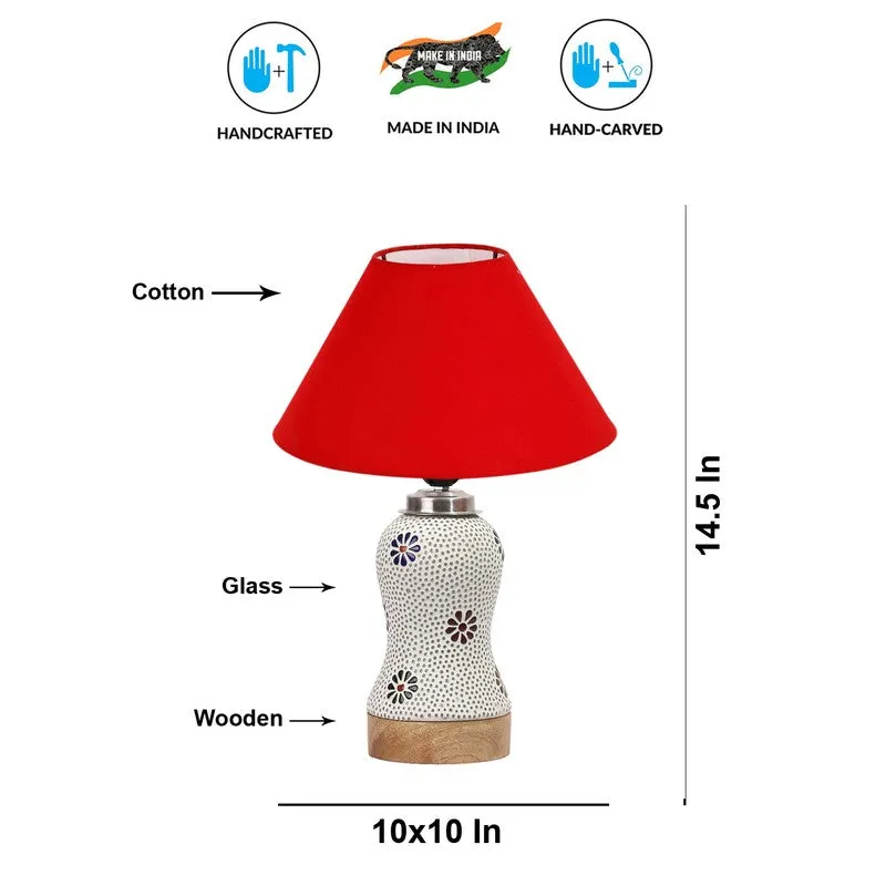 Ravellea Wooden Table Lamp - Multicolor media 9