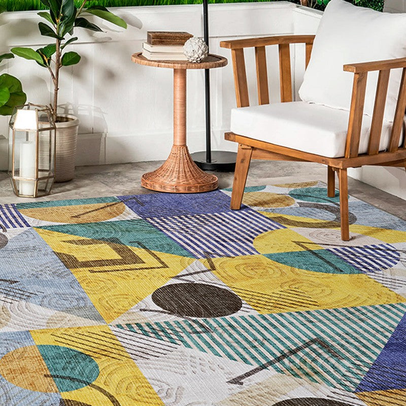 Zeryn Mosaic Non Anti Skid Carpet media 4