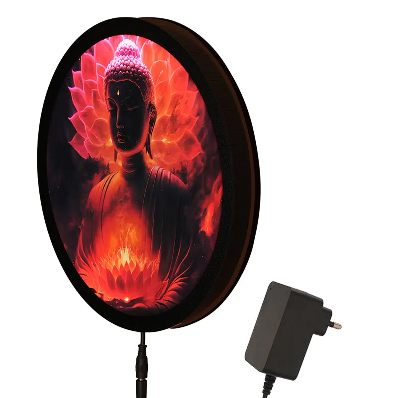 Kamala Buddha Backlit Wall Art media 8