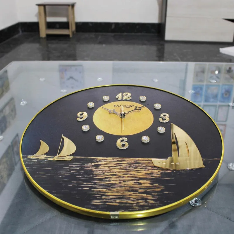 Arvella MDF Analog Wall Clock media 6