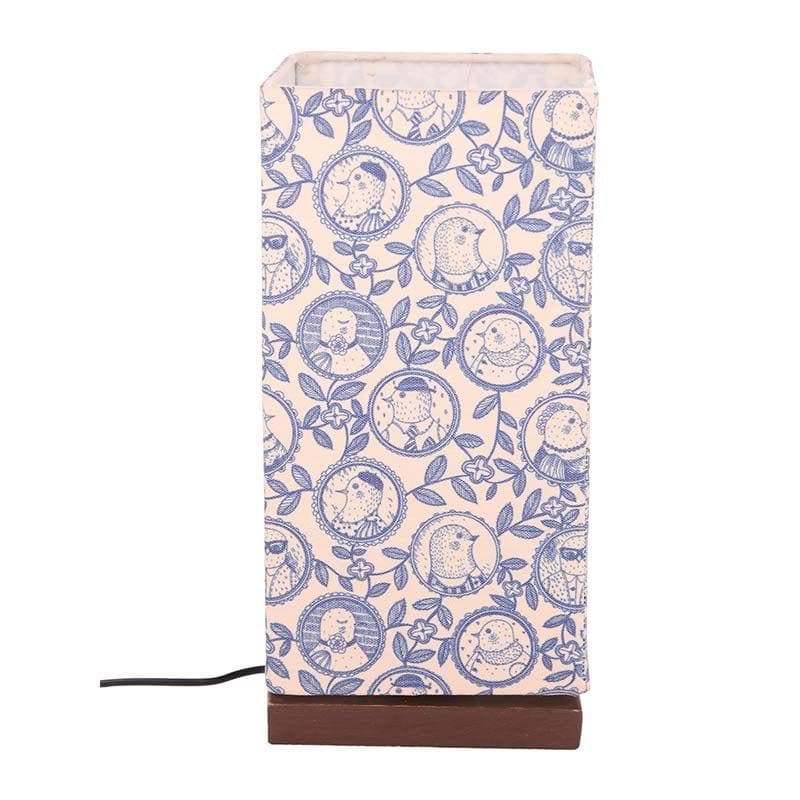 Bird Bae Fabric Table Lamp - Multicolor media 4