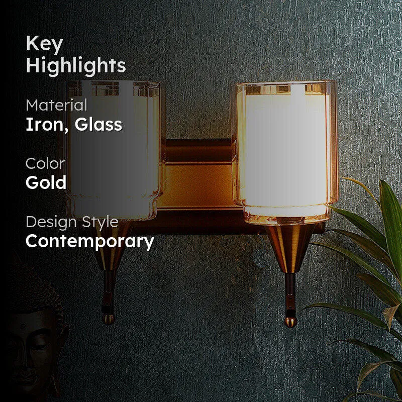 Kol Duo Iron Wall Lamp media 2