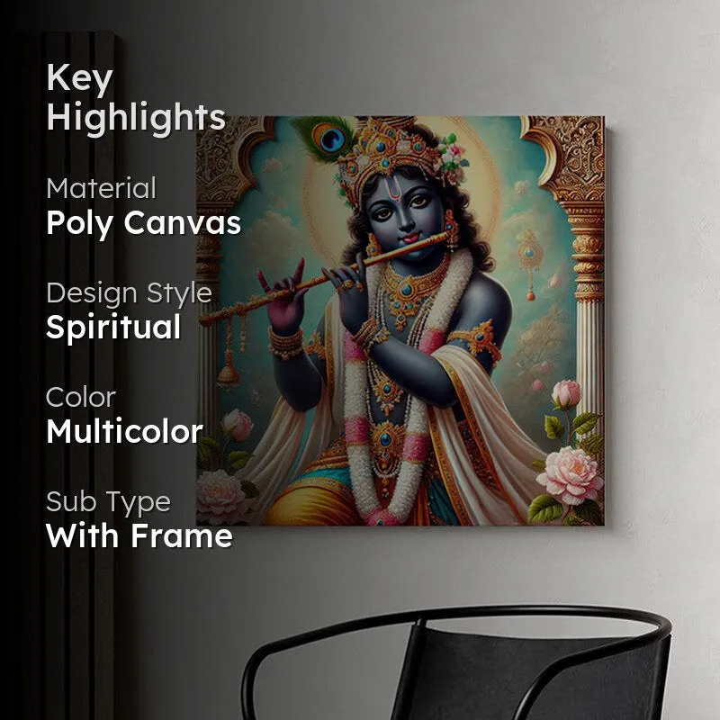 Yashoda Nanda Wall Painting media 2