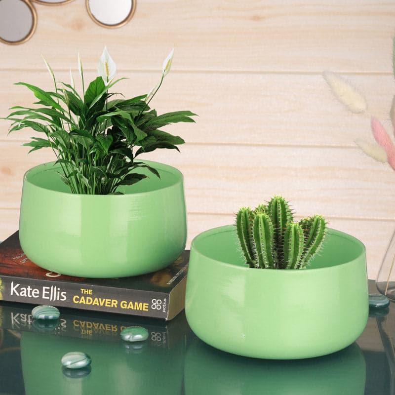 Helena Hue Planter (Green) - Set Of Two media 5