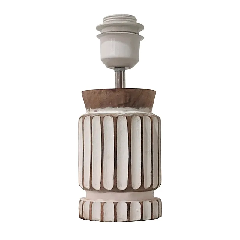 Lacewing Carved Fabric Table Lamp - Multicolor media 3