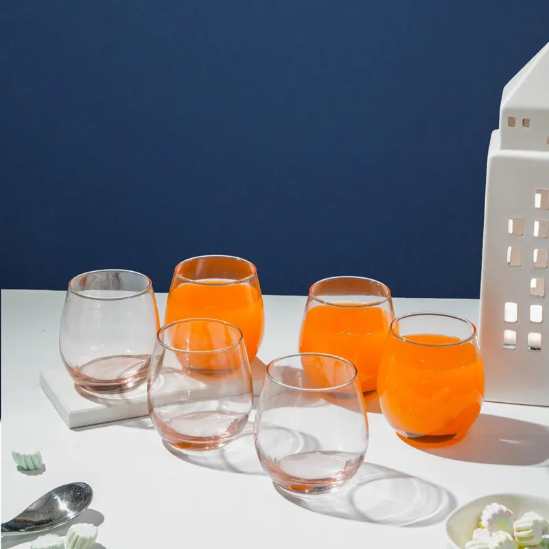 Luminarc Maine Whiskey Glass (320 mL/Pink) - Set Of Six media 3