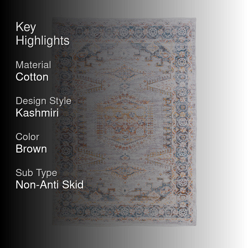 Ayra Handwoven Cotton Rug media 2