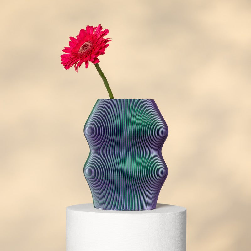 Fig Living Phantom Vase GP (3d Printed) - Two Piece Set media 7