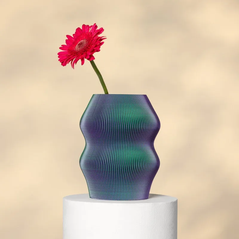 Fig Living Phantom Vase GP (3d Printed) - Two Piece Set media 7