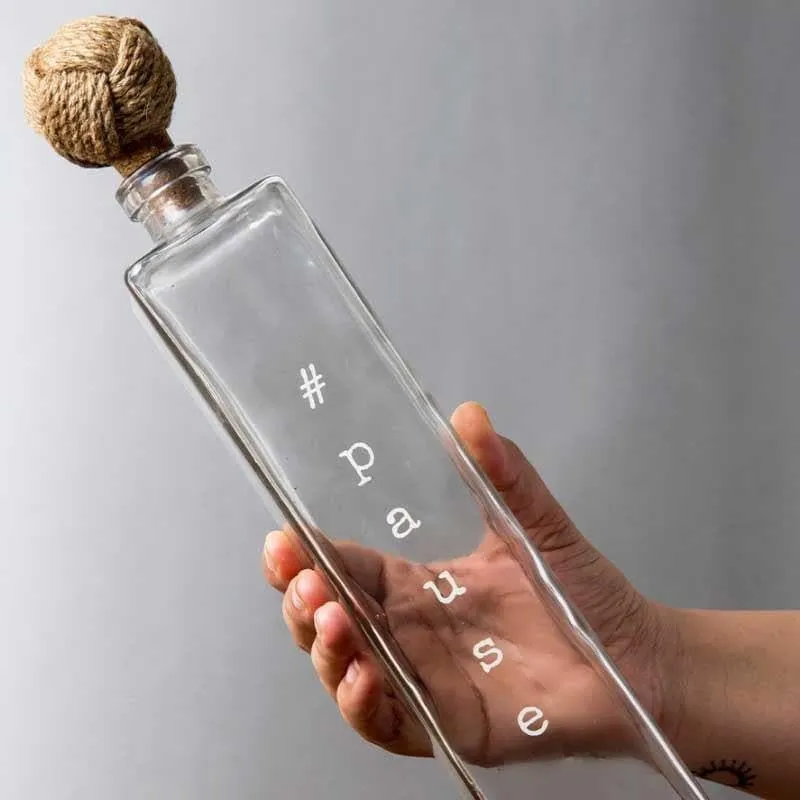 Pause Water Bottle - Set Of Two media 3