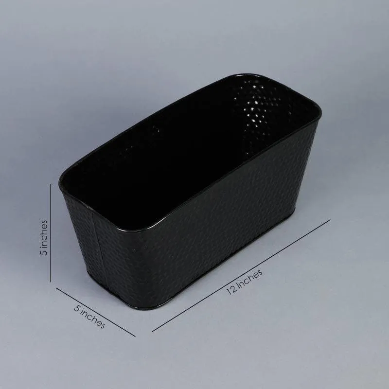 Grow Greens Planter (Black & White) - Set Of Two media 5