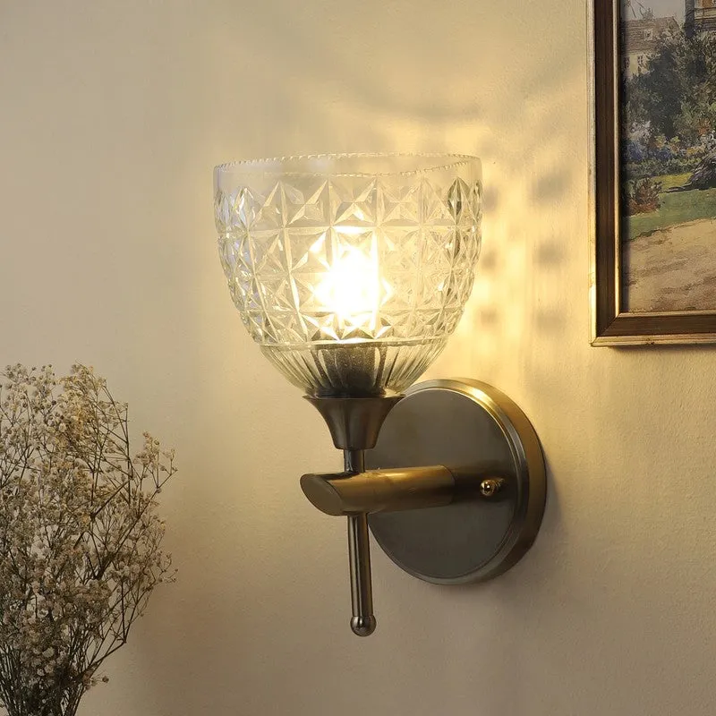 Anvora Elegant Glass Wall Lamp media 1