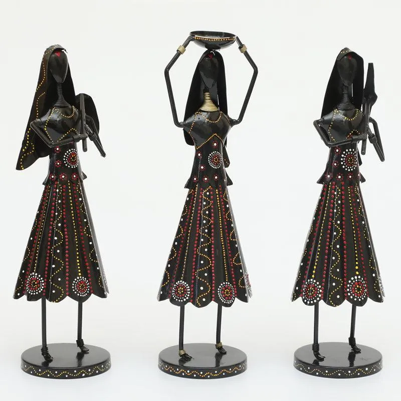 Divine Femininity Metal Showpiece - Set Of Three media 4