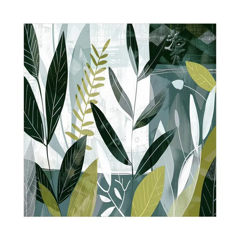 Tranquil Forest Murmurs Poly Canvas Wall Painting media 4