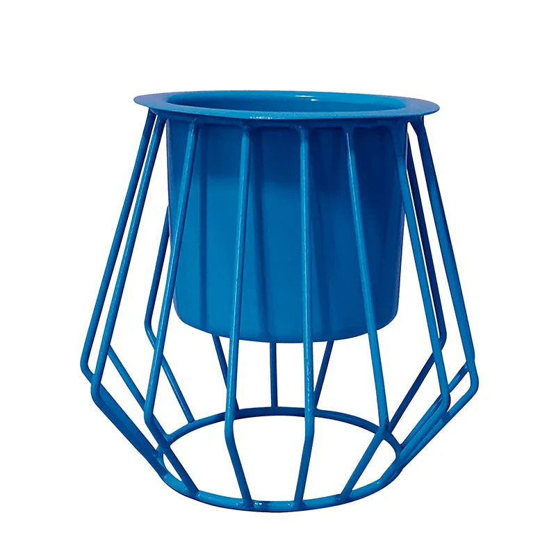 Steela Duo Planter (Blue) - Set Of Two media 5
