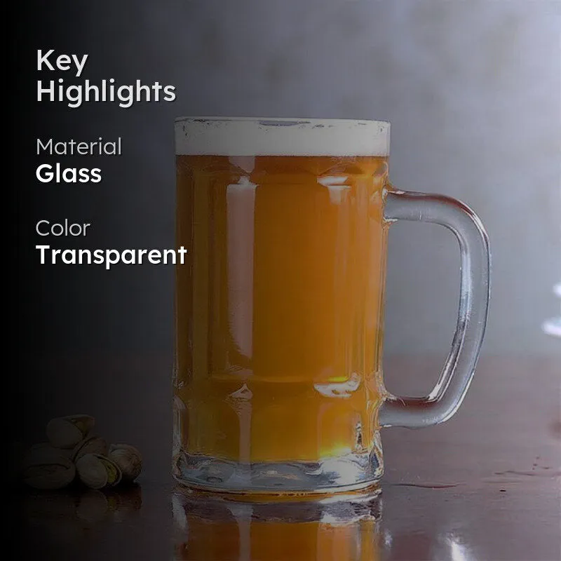 Gilbert Beer Mug (400 ML) - Set Of Four media 2