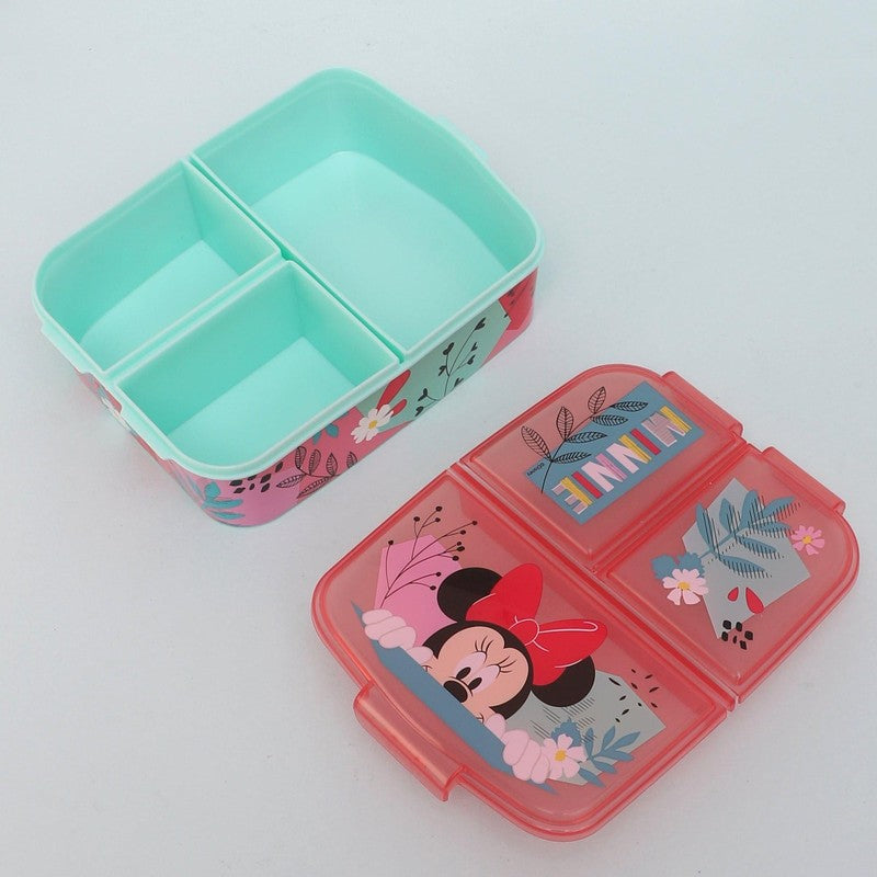 Minnie Lunch Box With Compartments - 390 ML - 390 ML