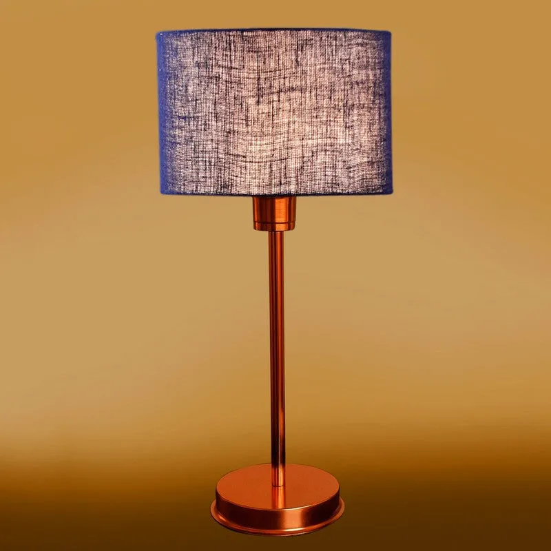 Kavira Karo Metal Table Lamp - Blue media 7