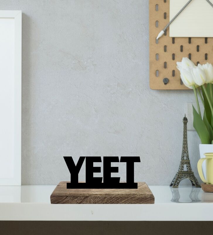 Trendy Thrust Typography Showpiece - Set Of Two media 4