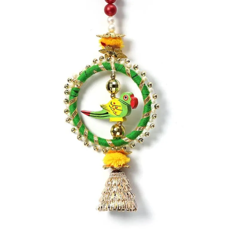 Pompom Parrot Toran - Set Of Four media 3