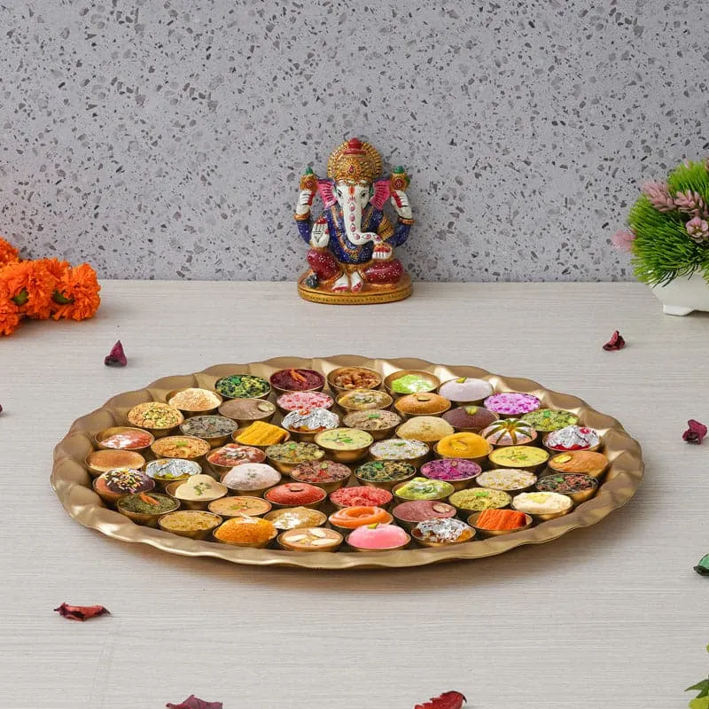 Sacred Bhog Pooja Thali media 3