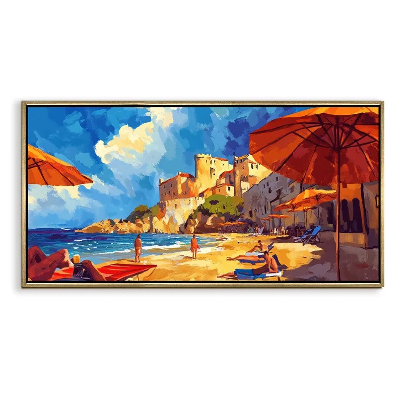Marisol Canvas Wall Painting With Frame media 3