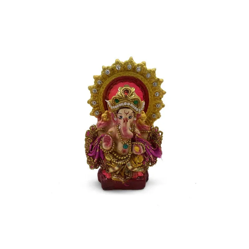 Divinora Terracota Lakshmi Ganesh Idols - Set of Two media 6
