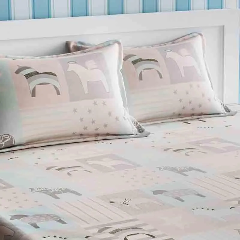 Jungle Party Cotton Bedsheet - 210 TC media 3