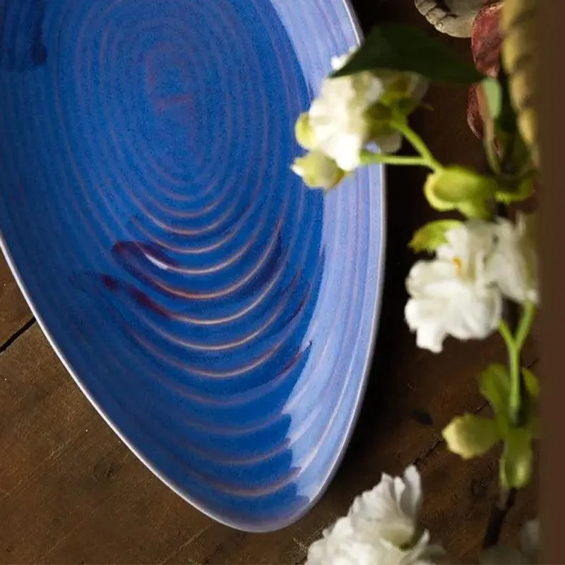 Periela Oyster Handmade Ceramic Platter media 5