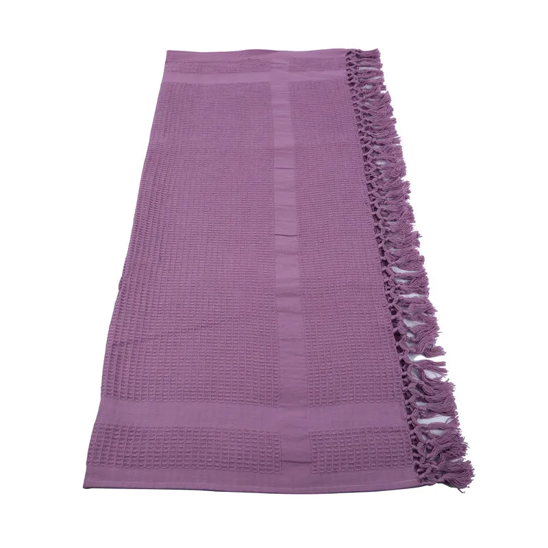 Bliss Cotton Bath Towel - Purple media 5