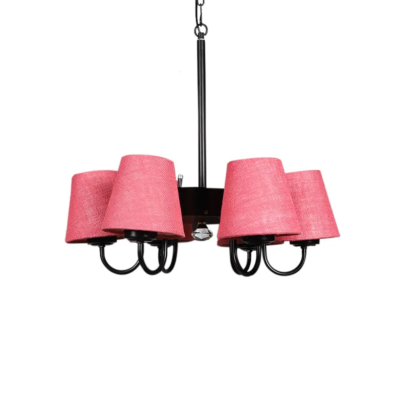 Viya  Conical Ceiling Lamp - Pink media 3