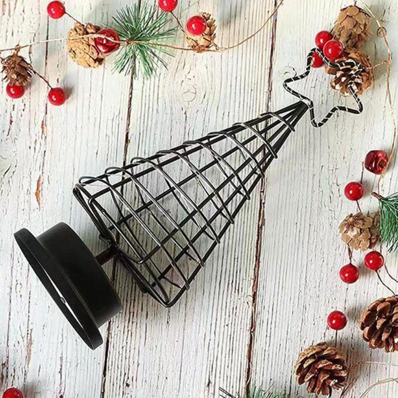 Urban Fir Christmas Ornament - Black media 5