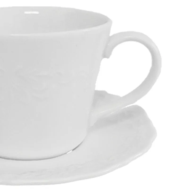 Christina Oliver Porcelain Cup & Saucer With Gift Box (350 mL) - Set of Four media 7