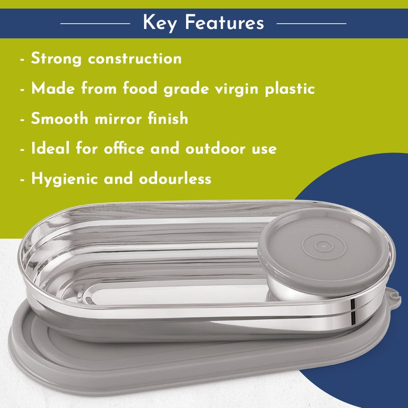 Zenvia Daily Lunch Box (100 mL,450 mL) - Two Piece Set media 7