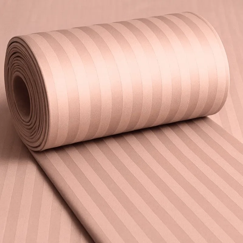 PureLine Cotton Bedsheet (Peach) - 600 TC media 6
