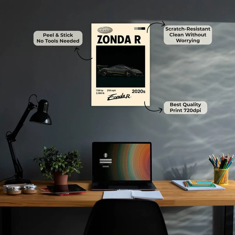 Zonda R Excellence Wall Poster media 6