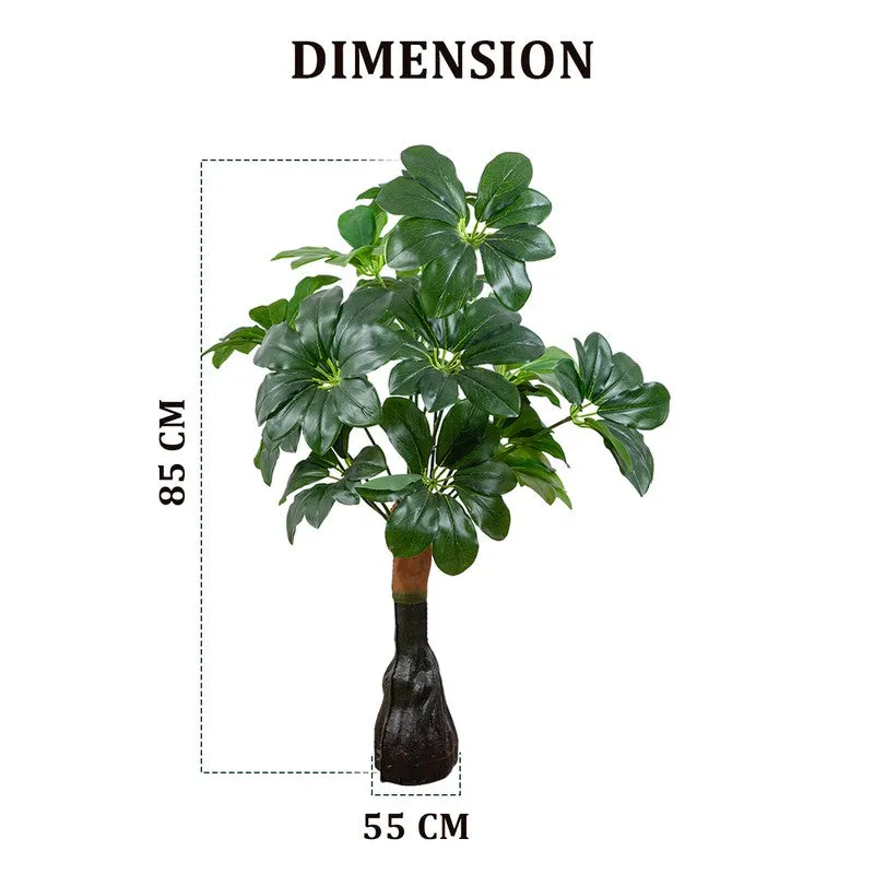 AarviDecor Fresh Leaf PVC Artificial Plants media 10