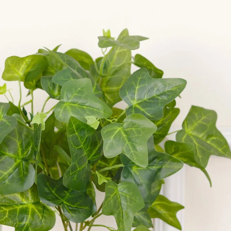 Artificial Plant With Black Fiber Pot - 1 Feet media 6