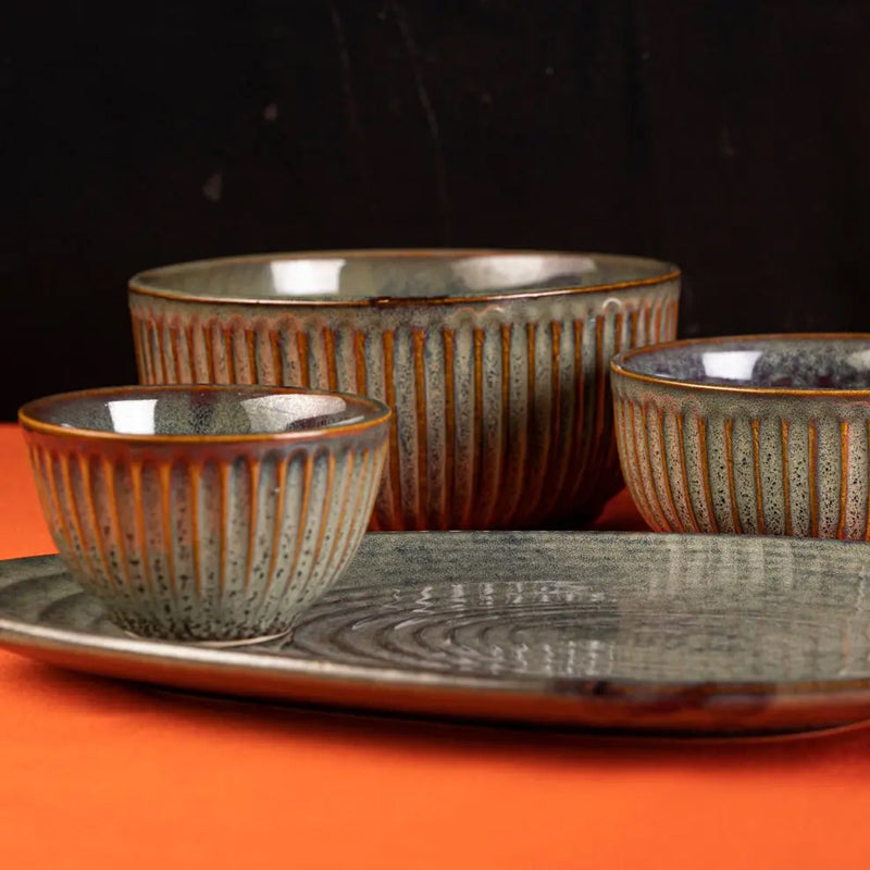 Sragen Handmade Serving Bowl media 3