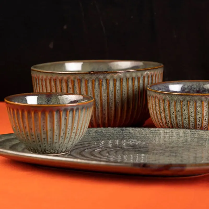 Sragen Handmade Serving Bowl media 3