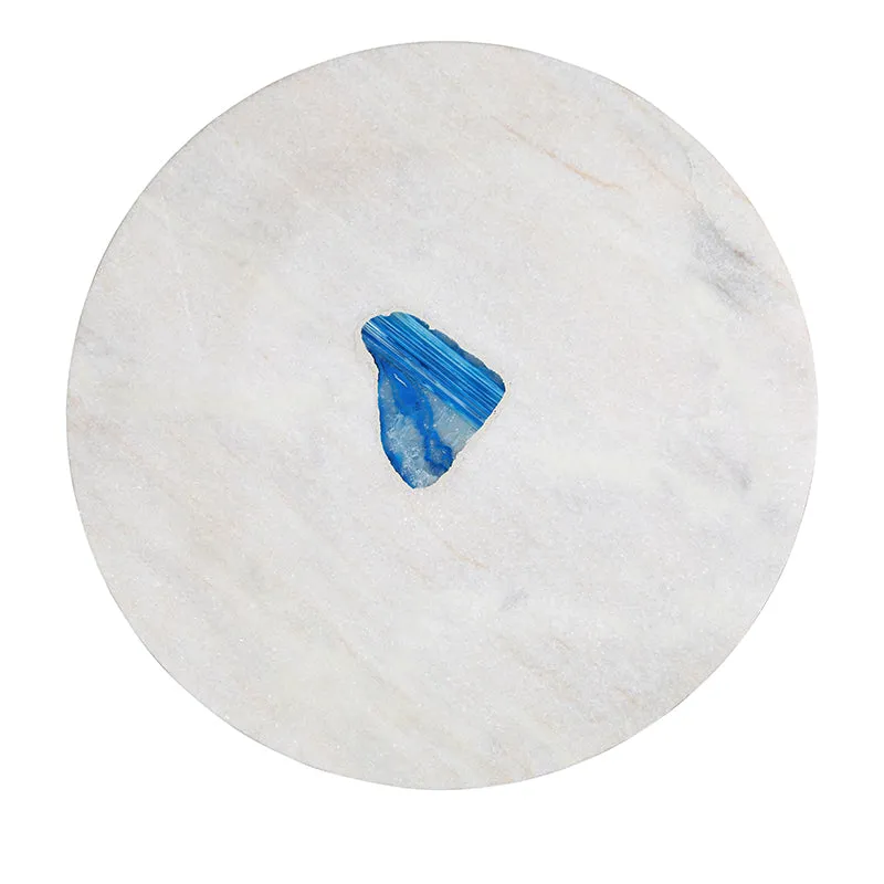 Agatera Marble Side Table media 4