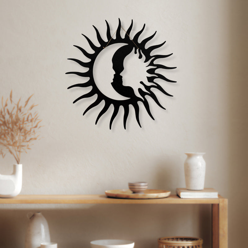 Sun Silhouettes Iron Wall Accent