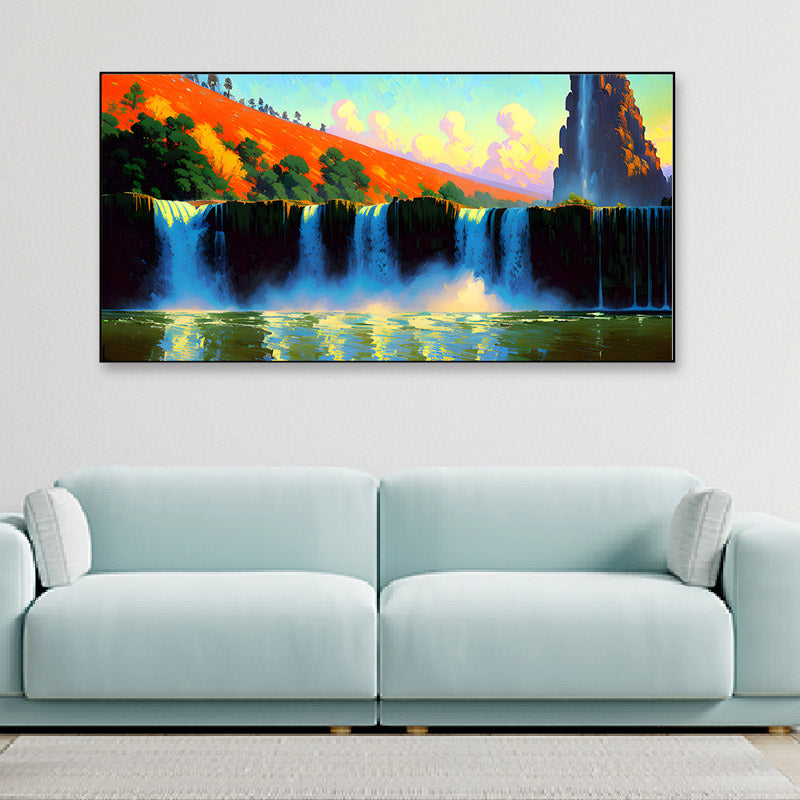 Cascade Calsia Canvas Wall Painting