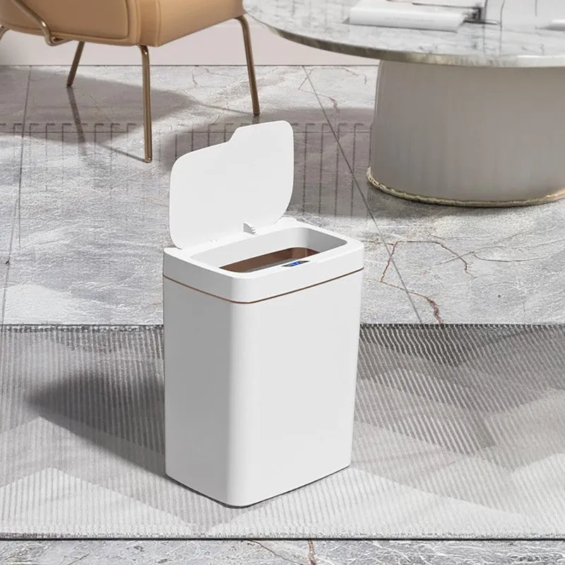 Clean Smart Motion Sensor Dustbin - White media 1