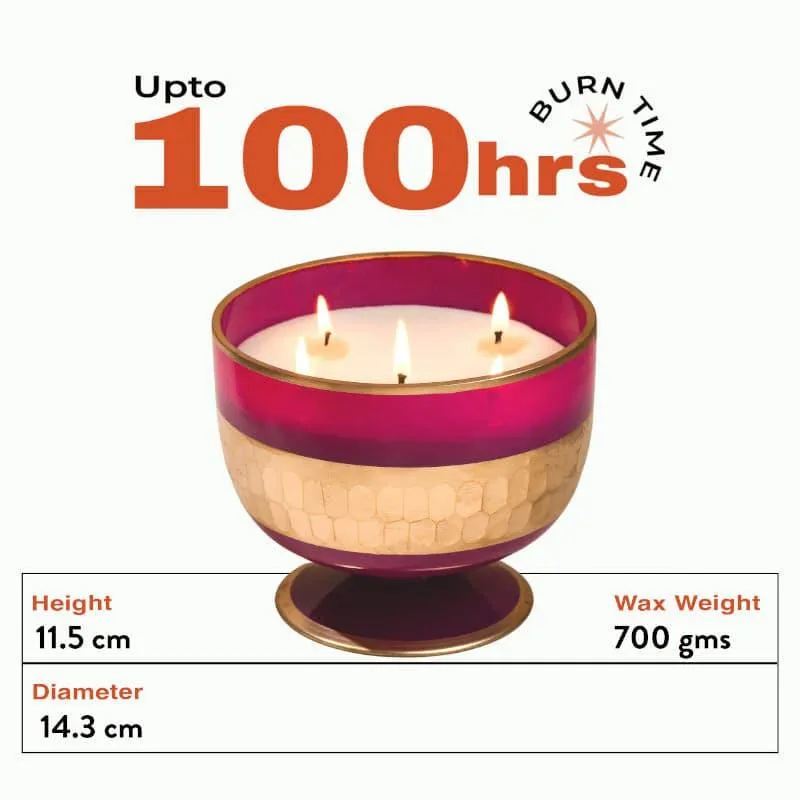 Mogra Scented Fruit Bowl Candle media 4