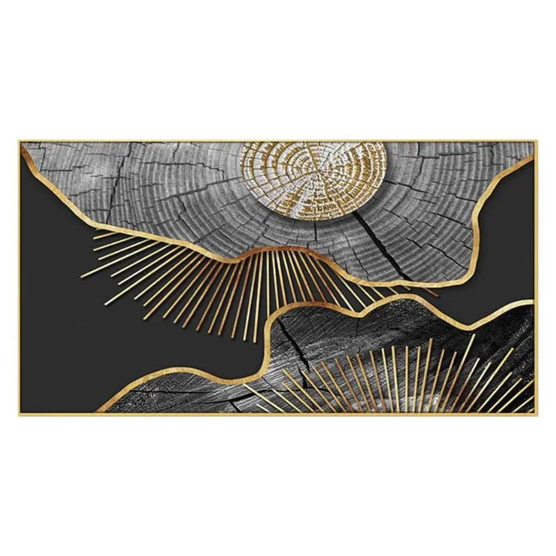 Goldline Canvas Wall Painting With Frame media 4