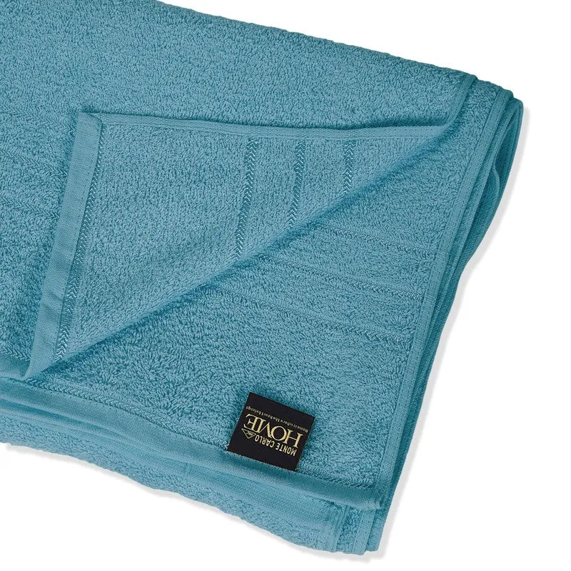 Monte Carlo Clean Wrap Pure Cotton Bath Towel - Sky Blue media 6