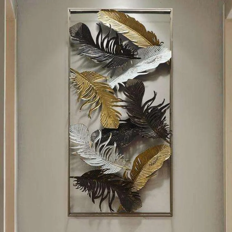 Folia Moderne Floral Metal Wall Accent media 4